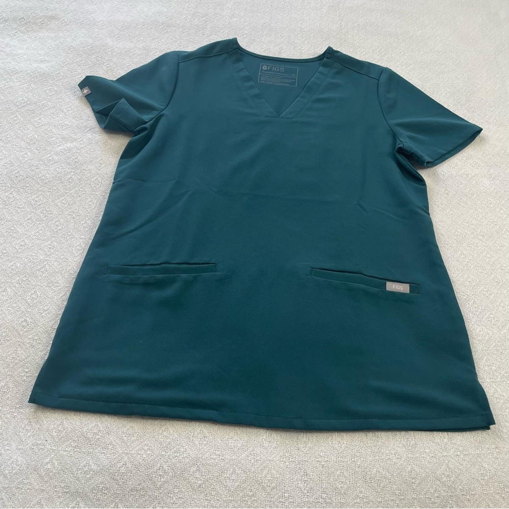 Figs‎ Deep Teal V-Neck Scrub Top~ Size XS
Medical Staff ~ Healthcare